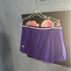 New Balance tournament purple skort